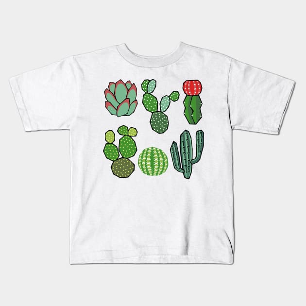 Cacti Kids T-Shirt by Oh Hokey Pokey